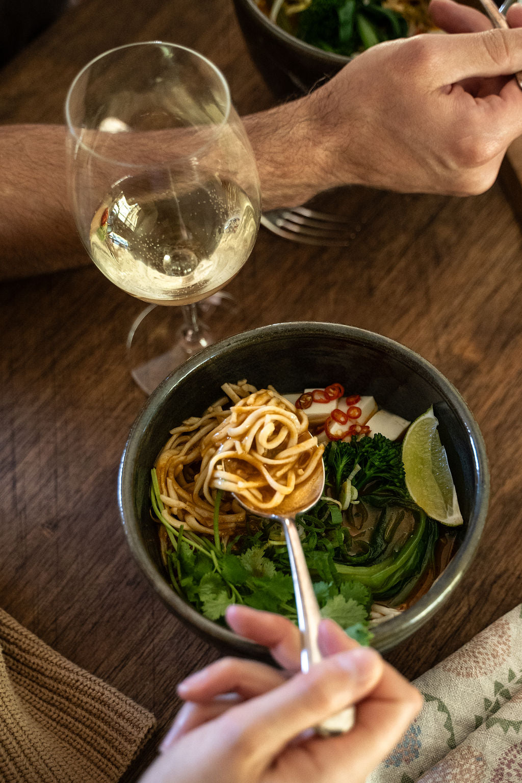 500g Spelt Strings Egg Noodles