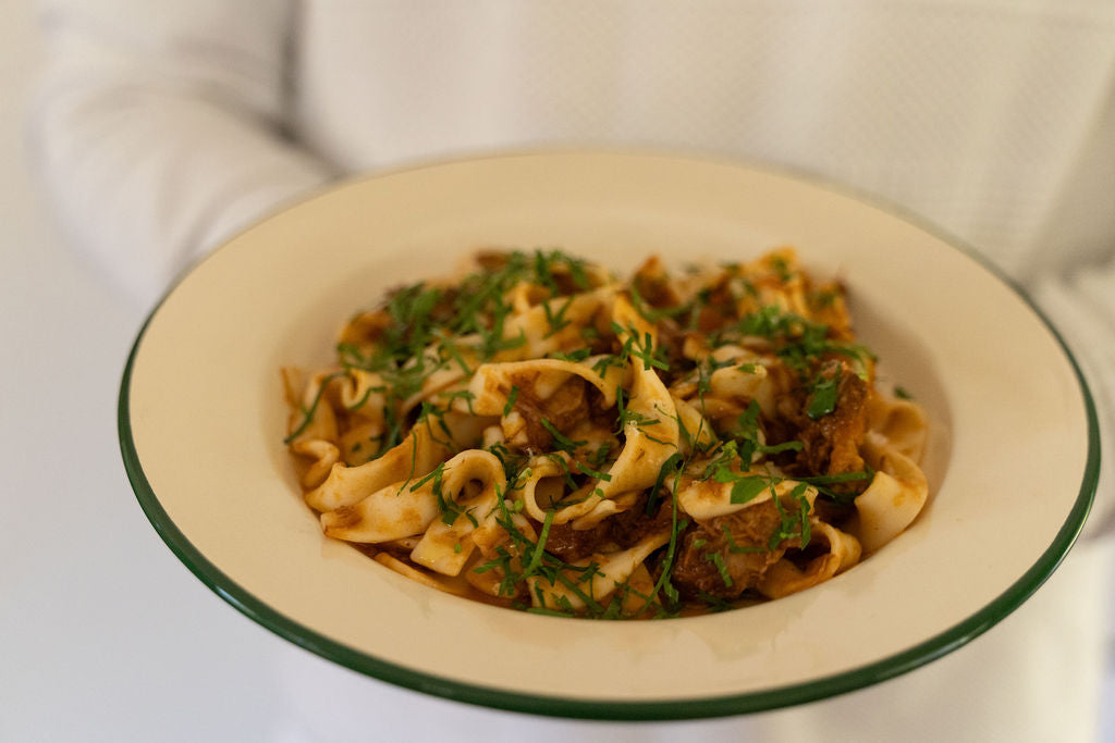 500g Spelt Ribbon Egg Noodles