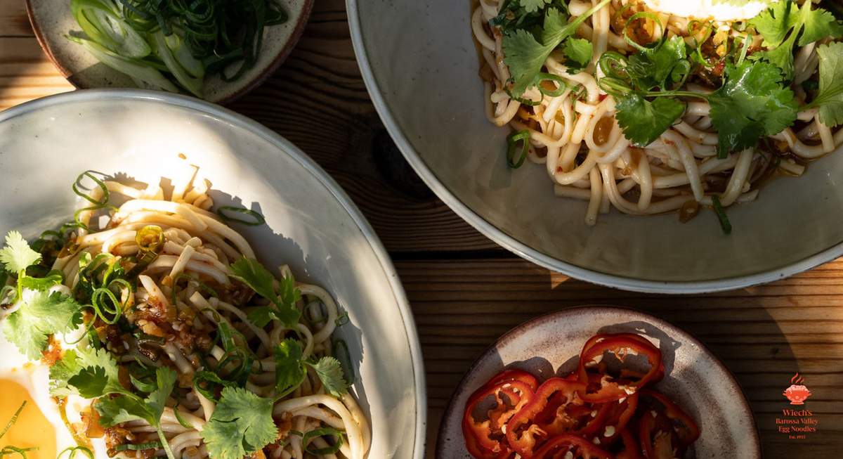 Beef Ragu using Wiech's Barossa Valley Ribbon Egg Noodles – Wiech's ...